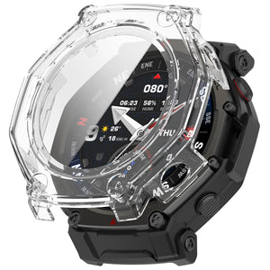 Coque dure avec verre Amazfit T-Rex 3 Pro - 48mm (transparente)