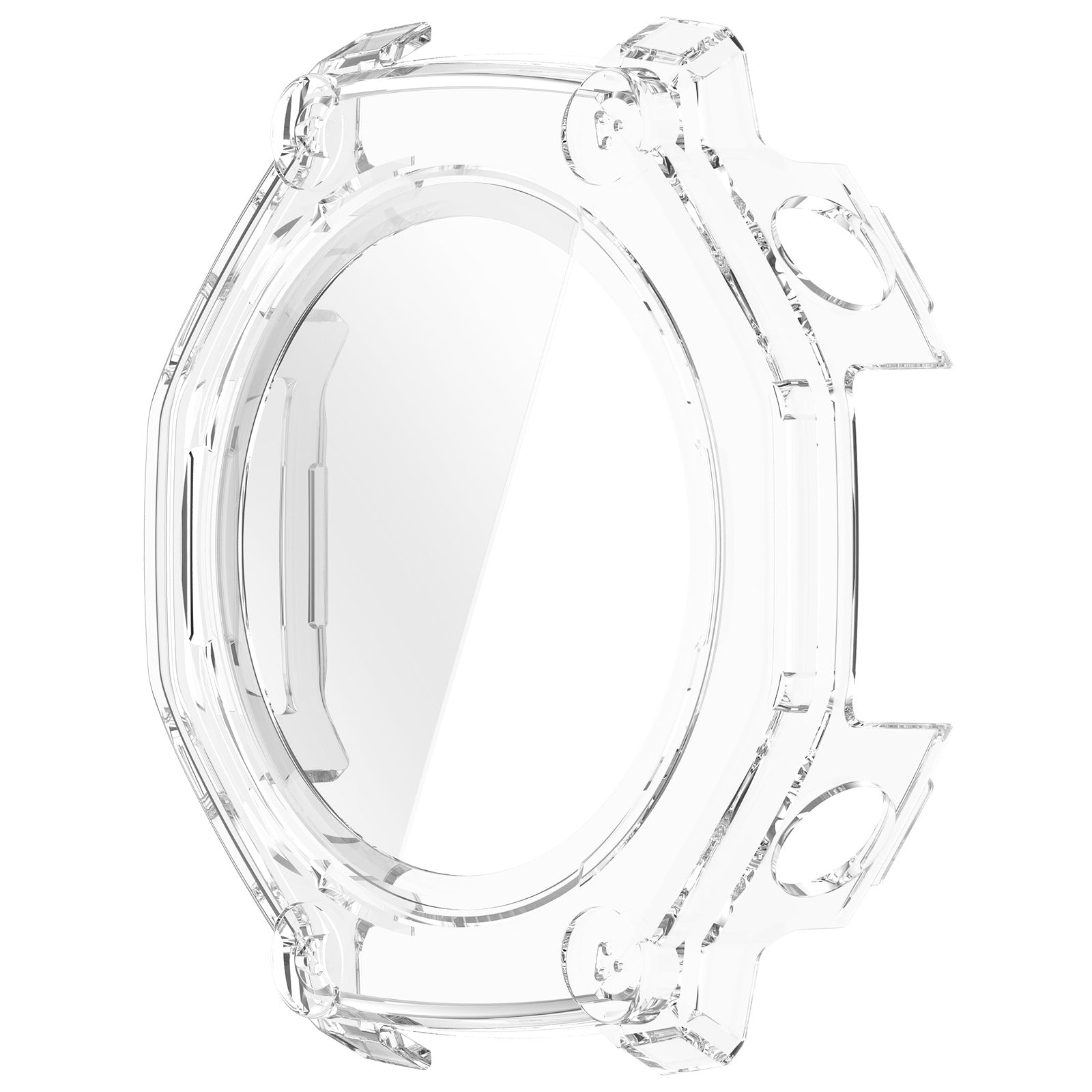 Coque dure avec verre Amazfit T-Rex 3 Pro - 48mm (transparente)