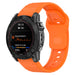 Bracelet silicone outdoor Garmin Tactix 8 - 51mm (orange)