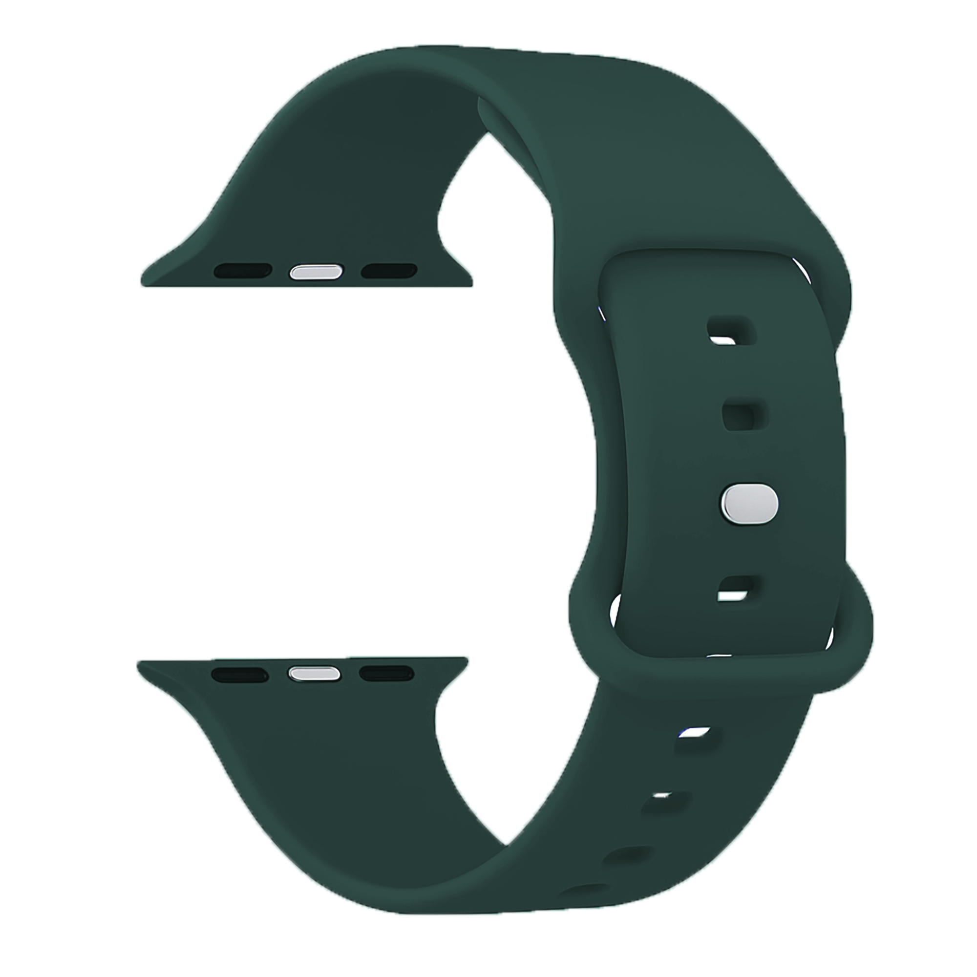 Bracelet Apple Watch silicone (vert olive)