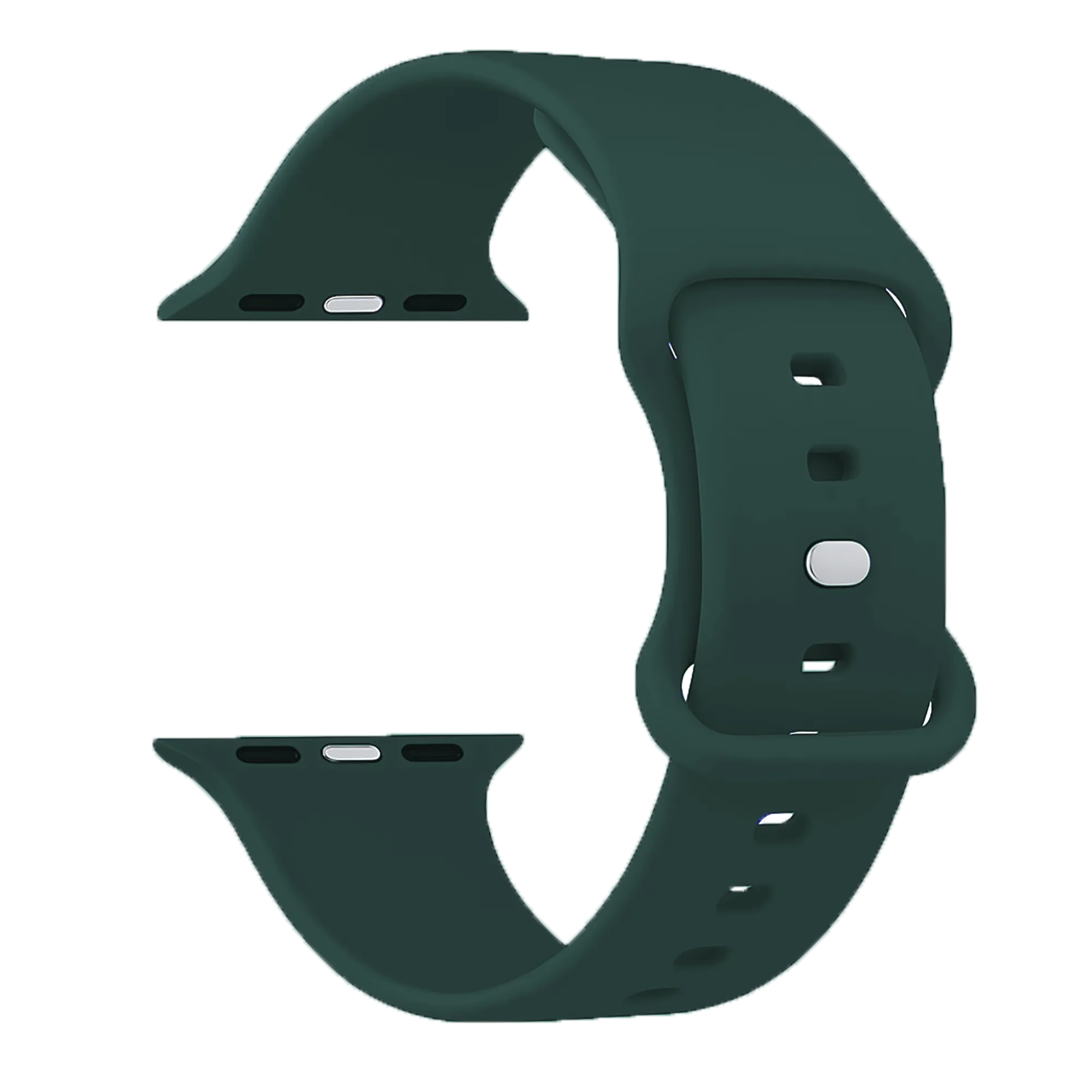 Bracelet Apple Watch silicone (vert olive)