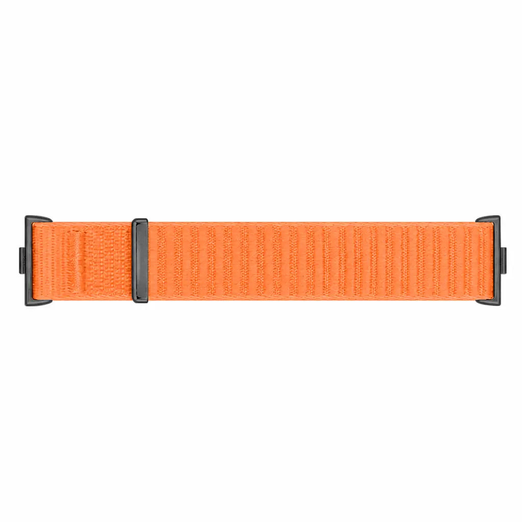 Bracelet nylon ondulé Xiaomi Smart Band 10 Pro (orange)