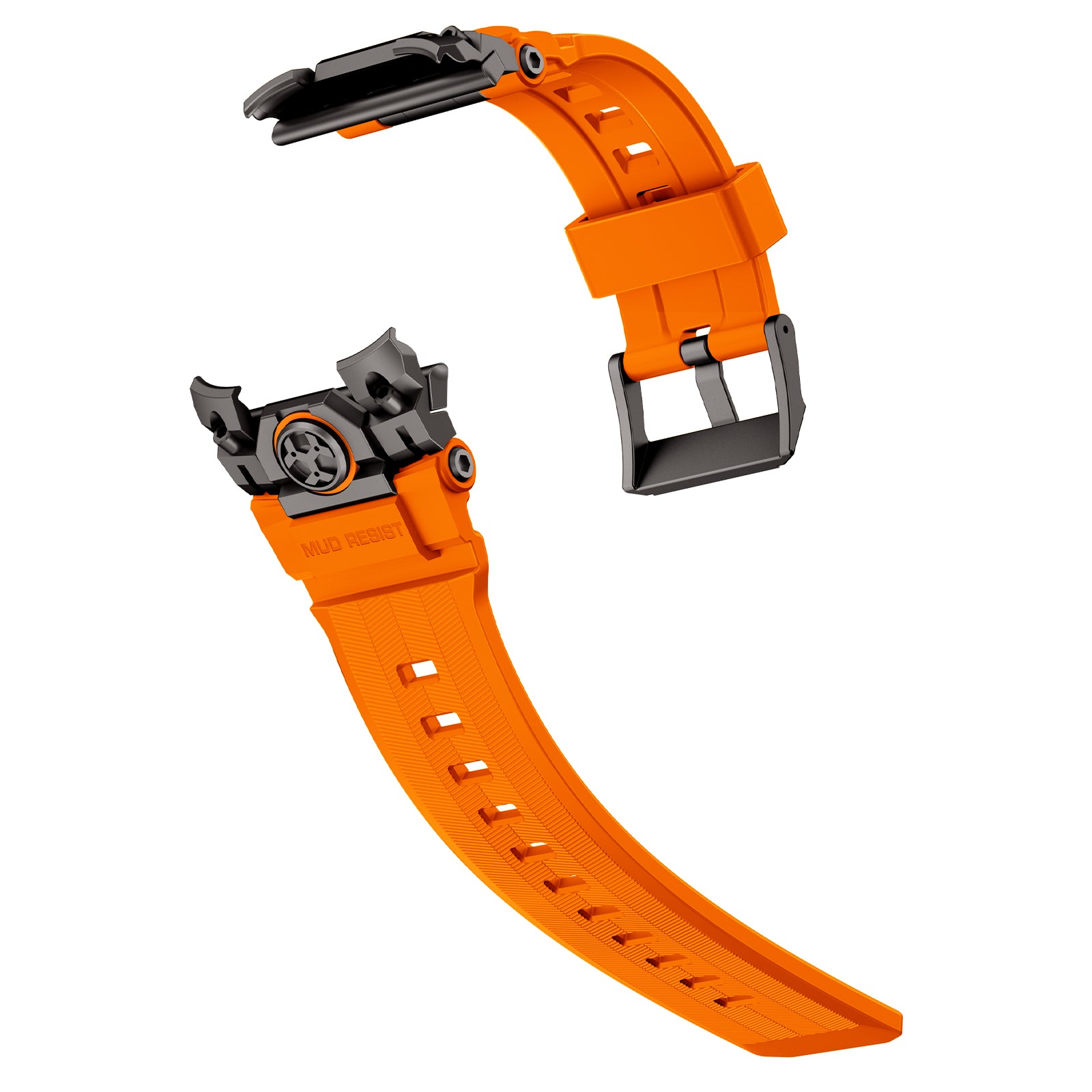 Bracelet silicone 'Cuatro garras' Apple Watch (orange)
