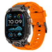 Bracelet silicone 'Cuatro garras' Apple Watch (orange)
