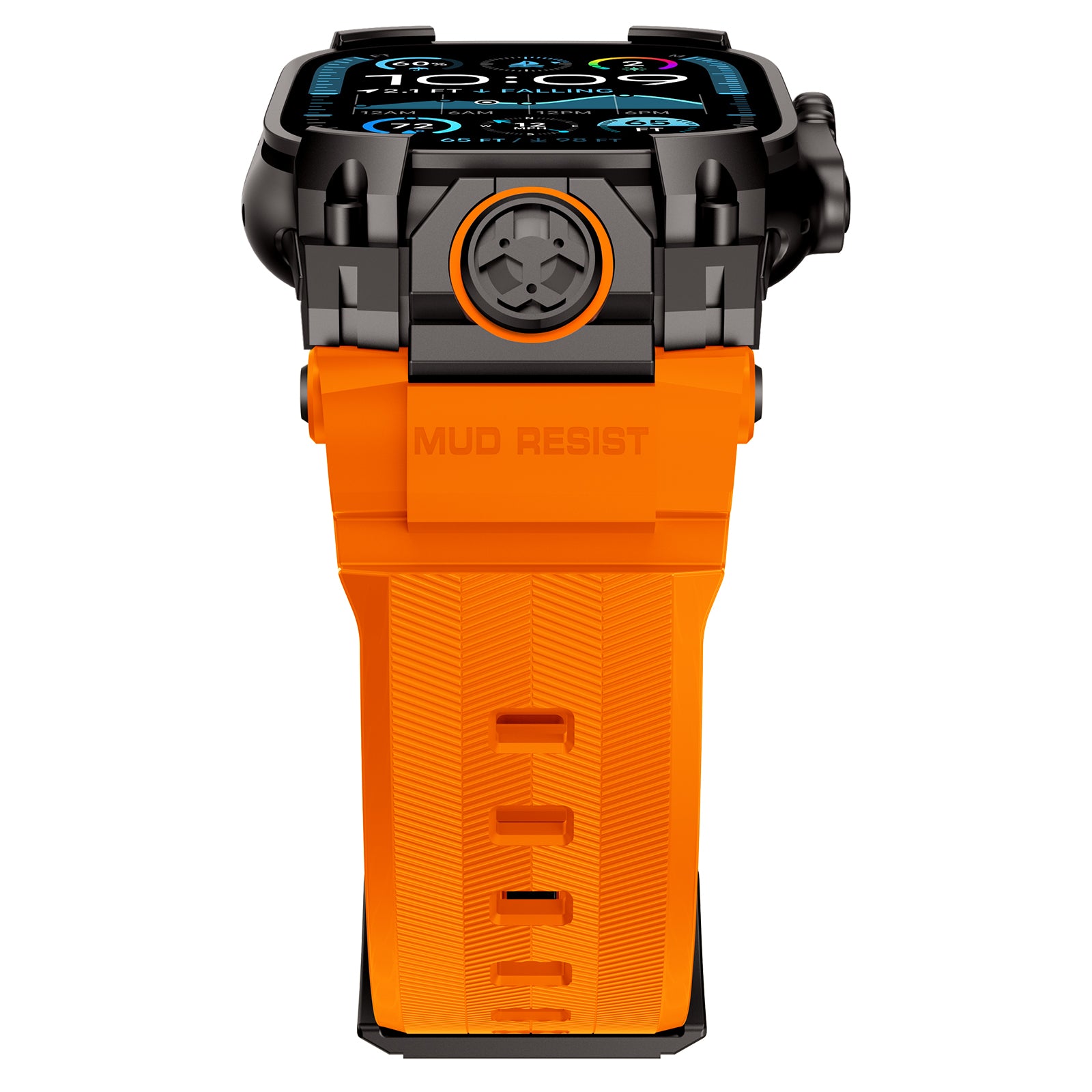 Bracelet silicone 'Cuatro garras' Apple Watch (orange)