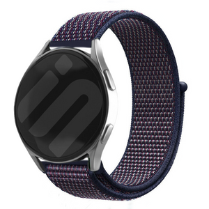 Bracelet nylon OnePlus Watch 3 - 46mm (violet/bleu)