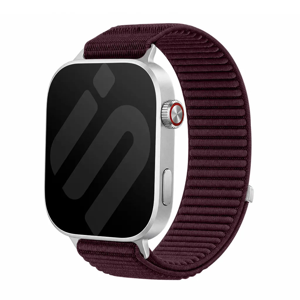 Bracelet nylon ondulé Redmi Watch 4 (prune)