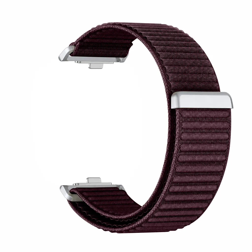 Bracelet nylon ondulé Redmi Watch 4 (prune)