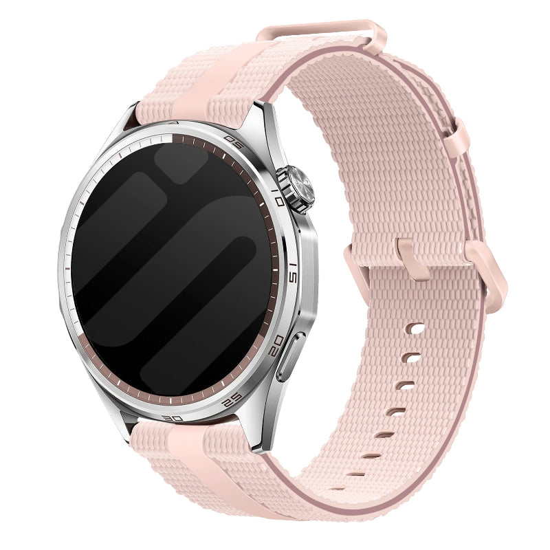 Fossil Gen 5e - 42mm Silicone Active Strap (Light Pink)
