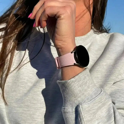 Bracelet silicone Samsung Galaxy Watch 4 Classic 46mm (rose)