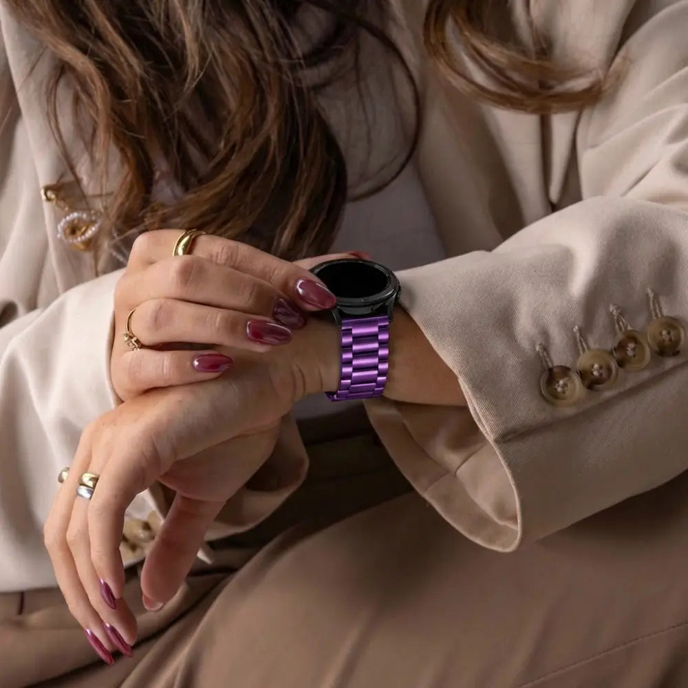 Bracelet acier Huawei Watch Ultimate 2 (violet)