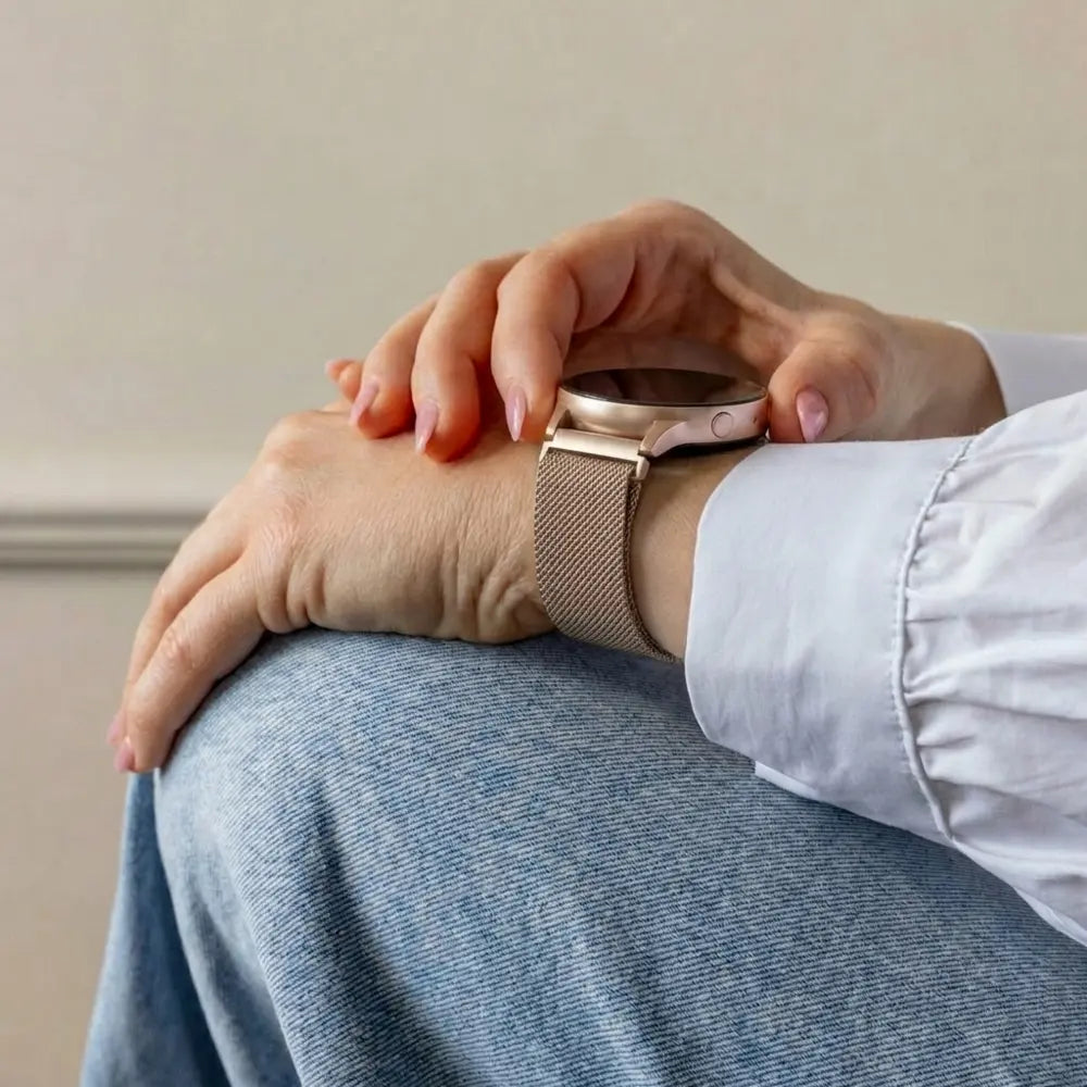 Samsung Galaxy Watch 42mm Milanese Strap (Starlight)