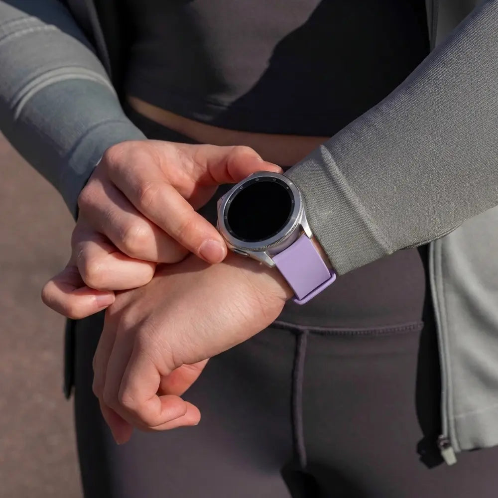 Withings Steel HR - 40mm Sport Strap (Light Purple)