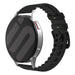 Bracelet cuir et silicone Coros Apex 2 (vert)