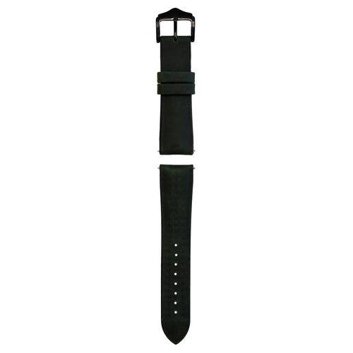 Amazfit Bip U (Pro) Leather / Silicone Strap (Green)
