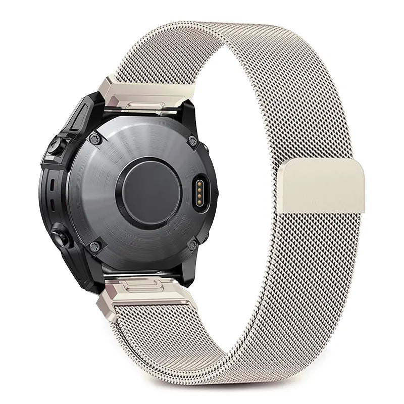 Garmin D2 Delta Premium Milanese Strap (Starlight)
