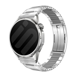 Bracelet acier hybride 'One Push' Gard Pro Health Smartwatch 2+ (titane/gris)