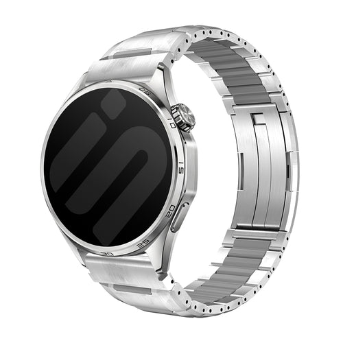 Polar Street X 'One Push' Steel Hybrid Strap (Titanium/Grey)