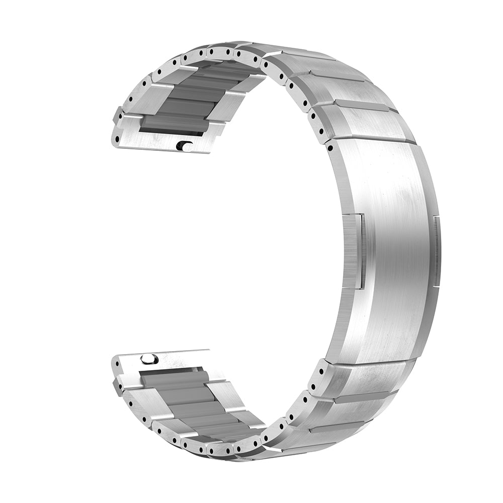 Bracelet acier hybride 'One Push' Gard Pro Health Smartwatch 2+ (titane/gris)