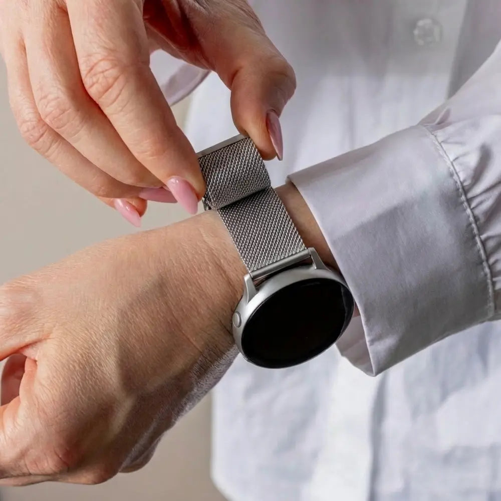 Bracelet Milanais Withings ScanWatch 2 - 38mm (argent)