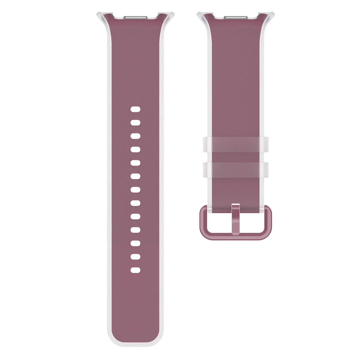 Samsung Galaxy Watch 8 Classic Jelly Silicone Strap (Wine Red)