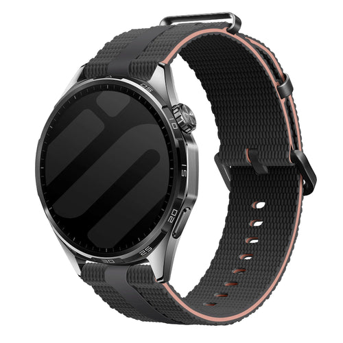 ICE Smart 2.0 Round 1.20 Silicone Active Strap (Black/Light Pink)