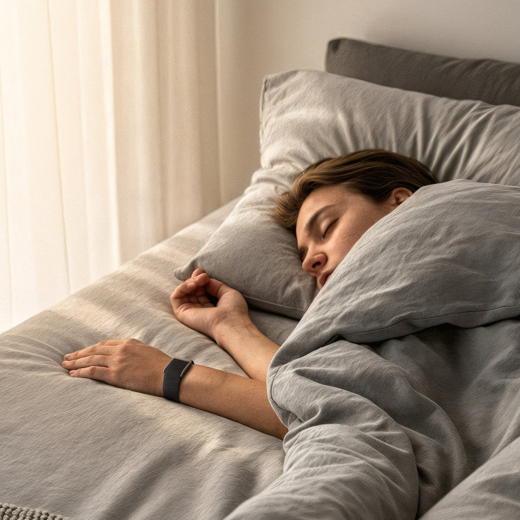 Bracelet nylon compatible avec Whoop 4.0 (noir)