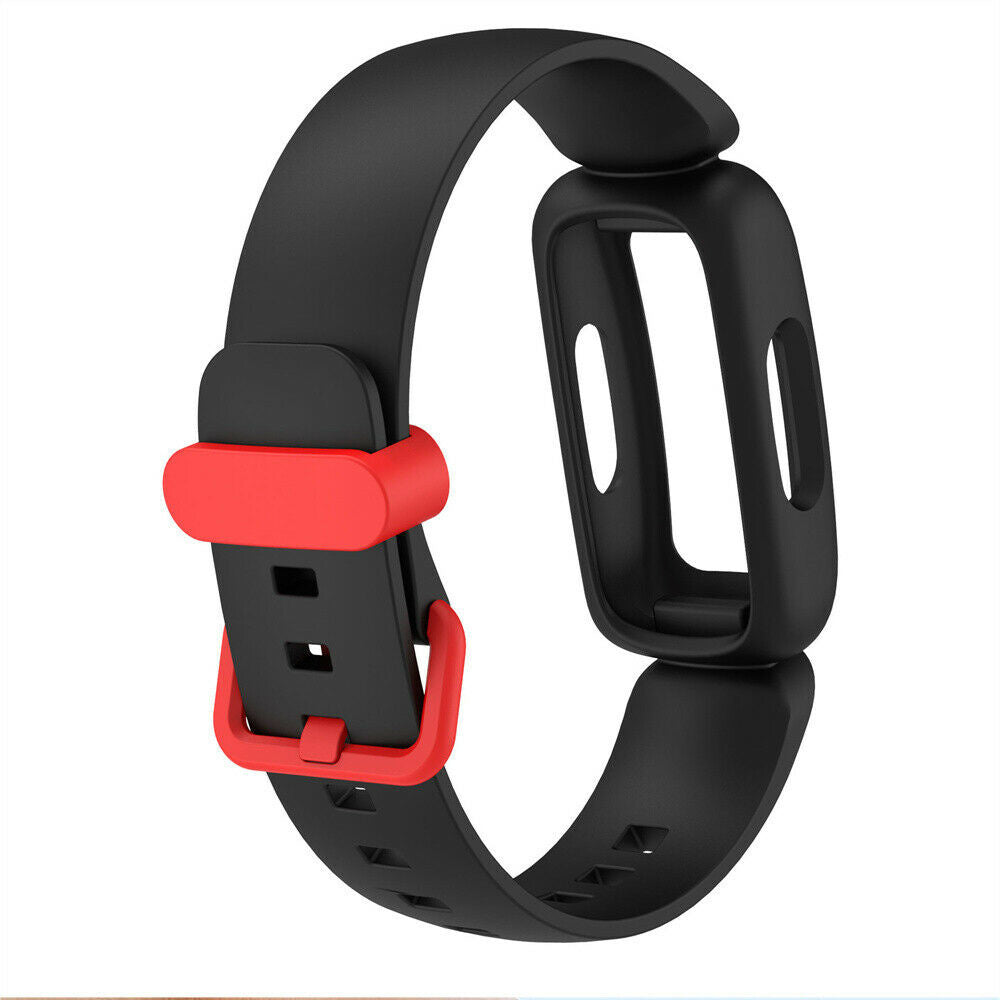 Fitbit Ace Silicone Strap (Black/Red)