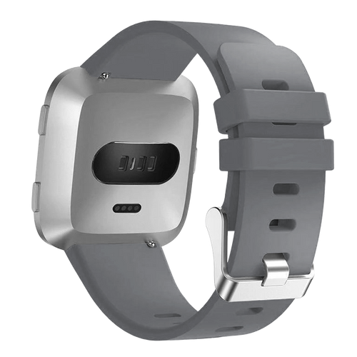 Bracelet silicone Fitbit Versa (gris)