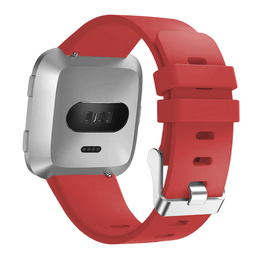 Bracelet silicone Fitbit Versa (rouge)