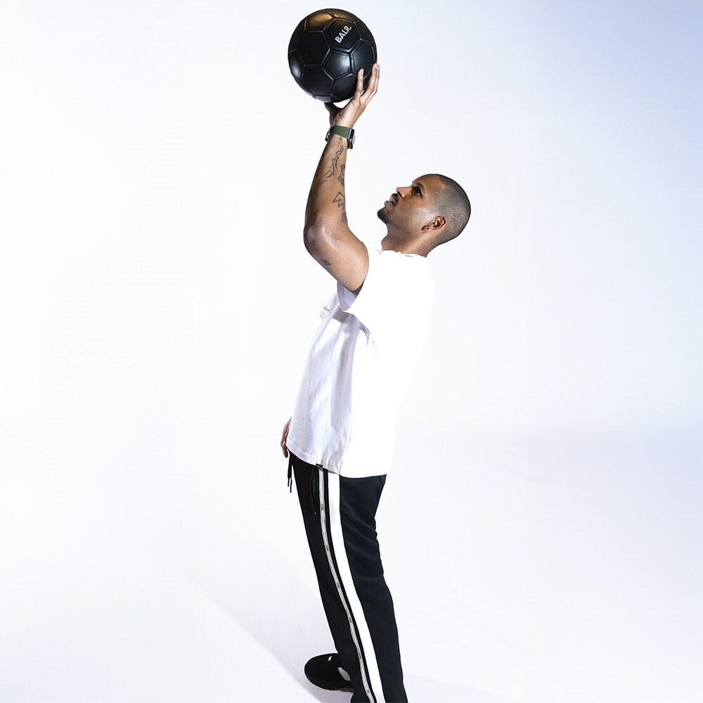 BALR. Bracelet silicone Apple Watch Ultra Liquid (vert/titane)