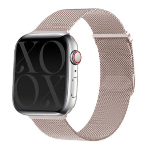 Bracelet milanais xoxo Wildhearts Apple Watch (rose/doré)