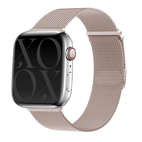 Bracelet milanais xoxo Wildhearts Apple Watch (rose/doré)
