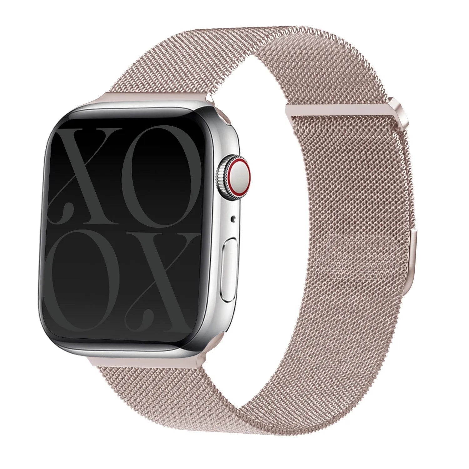 Bracelet milanais xoxo Wildhearts Apple Watch (rose/doré)