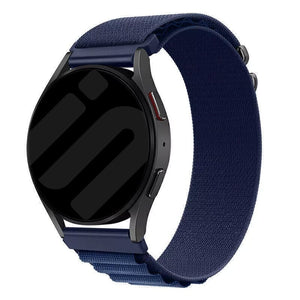 Bracelet nylon Alpine Coros Apex 4 - 42mm (bleu)