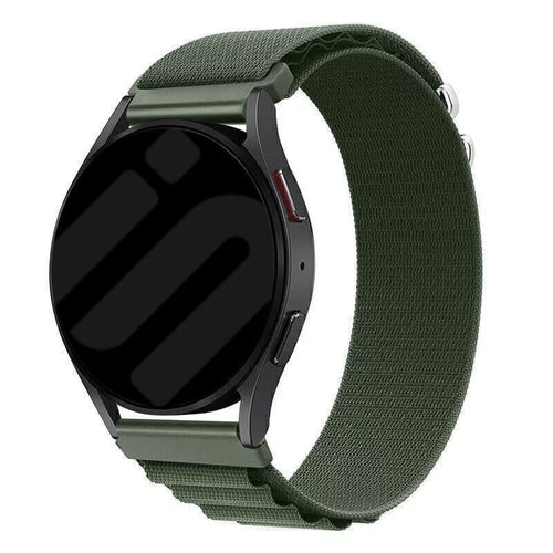 Bracelet nylon Alpine Suunto Race 2 (vert)