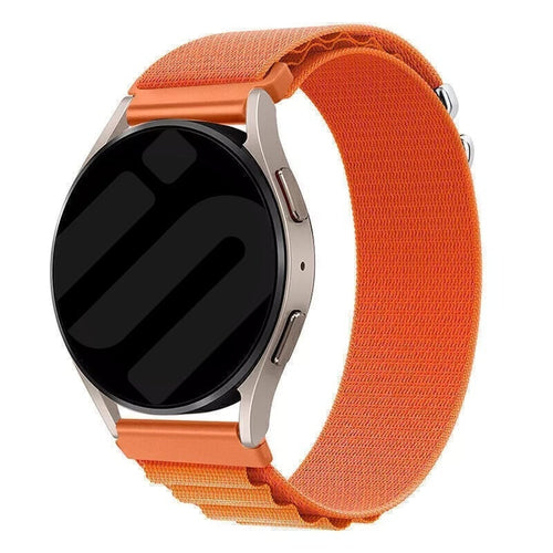 Bracelet nylon Alpine Coros Apex 4 - 42mm (orange)