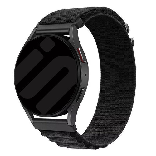 Bracelet nylon Alpine Amazfit Balance 2 (noir)