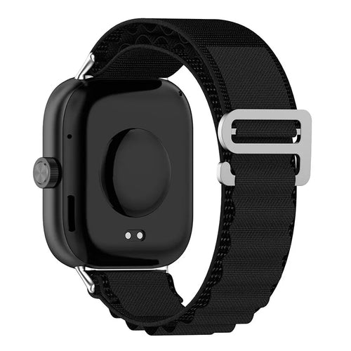 Bracelet nylon Alpine Xiaomi Smart Band 9 Pro (noir)