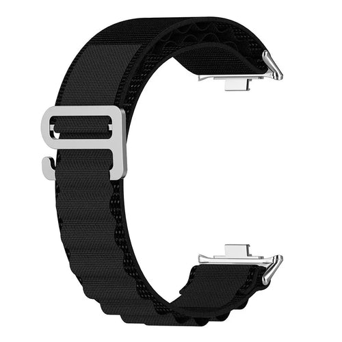 Bracelet nylon Alpine Xiaomi Smart Band 8 Pro (noir)