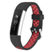Bracelet sport Fitbit Alta HR (noir/rouge)