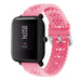 Xiaomi Amazfit Bip Silicone Strap Patterned (Bright Pink)