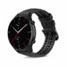 Bracelet silicone/cuir Amazfit GTR 2 (noir)