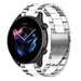 Bracelet acier Amazfit GTR 3 (Pro) (argent/blanc)
