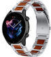 Bracelet bois/acier Amazfit GTR 3 (Pro) (argent)