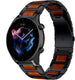 Bracelet bois/acier Amazfit GTR 3 (Pro) (noir)