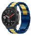 Bracelet acier Amazfit GTR (bleu/or)