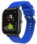 Bracelet silicone Xiaomi Amazfit GTS (bleu)