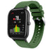 Bracelet silicone Xiaomi Amazfit GTS (vert armée)