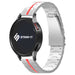 Bracelet acier fer Amazfit GTR 3 (Pro) (argent/rouge)
